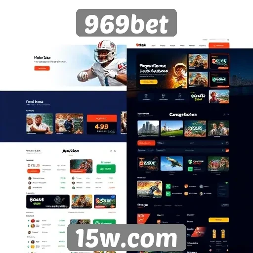 Evolução do design do site 969bet